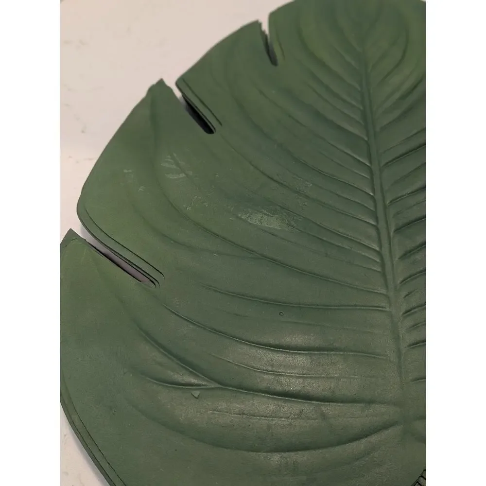 World Market Monstera Leaf Placemats Green Tropical Table Mats set 12 17